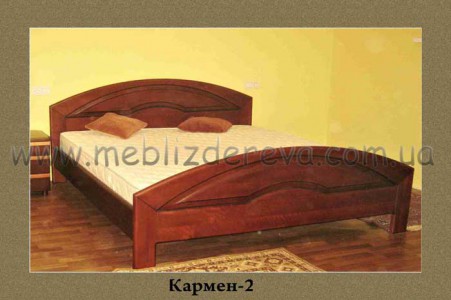 Кровати деревянные двуспальные КАРМЕН-2