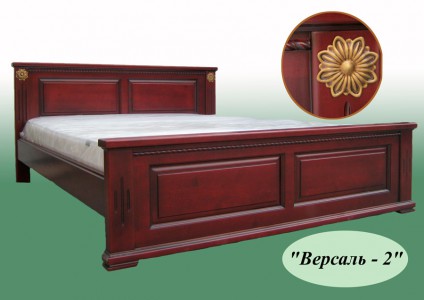 Кровати деревянные двуспальные Версаль-2
