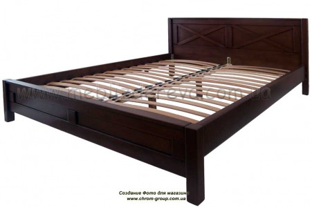 Кровати деревянные двуспальные Глория